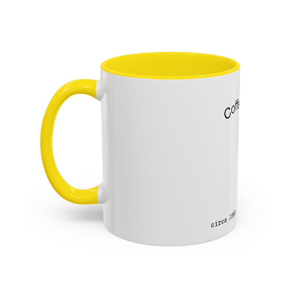 Coffee Mug — “Coffee, Cast, Repeat!” Accent Mug (Black Handle)
