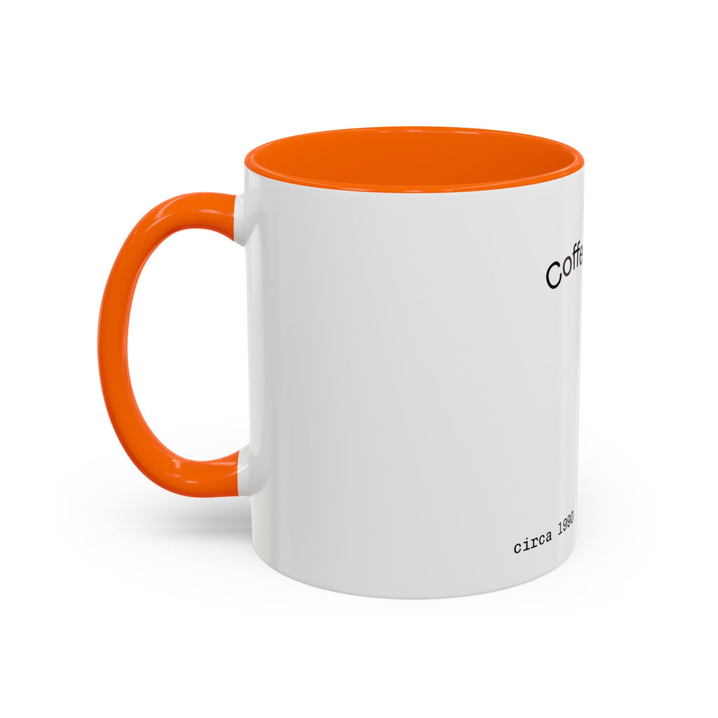 Coffee Mug — “Coffee, Cast, Repeat!” Accent Mug (Black Handle)