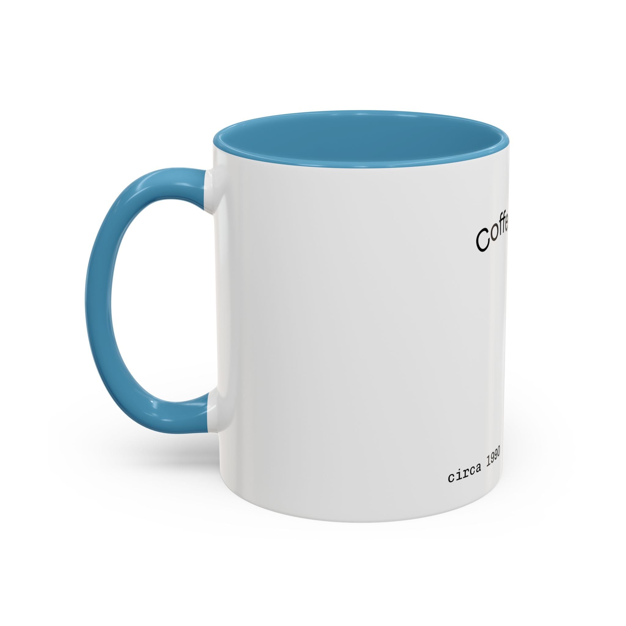 Coffee Mug — “Coffee, Cast, Repeat!” Accent Mug (Black Handle)