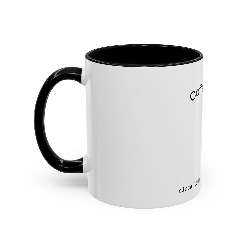 Coffee Mug — “Coffee, Cast, Repeat!” Accent Mug (Black Handle)